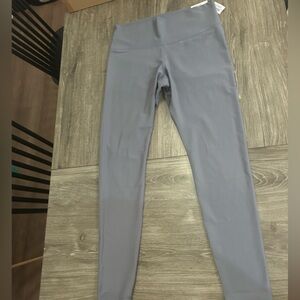 Old Navy Gray High-Waisted Leggings